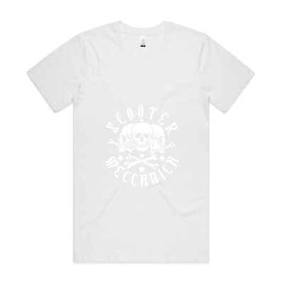 White Skulls Logo Organic T-Shirt Thumbnail