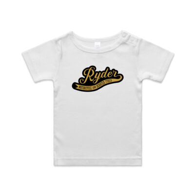 Ryder Black/Gold Logo Infant T-Shirt Thumbnail