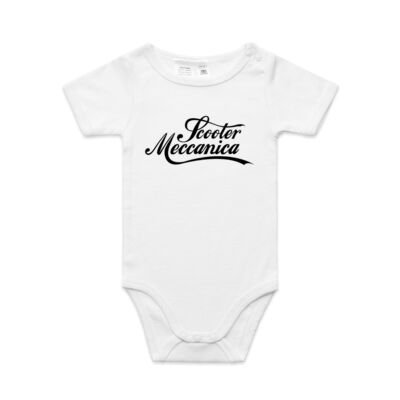 Coke-Style Logo Baby Onesie Thumbnail