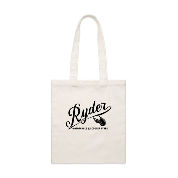 Ryder Tyres White Parcel Tote Bag Thumbnail