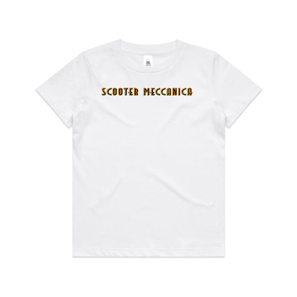 Scooter Meccanica Kids T-Shirt Thumbnail