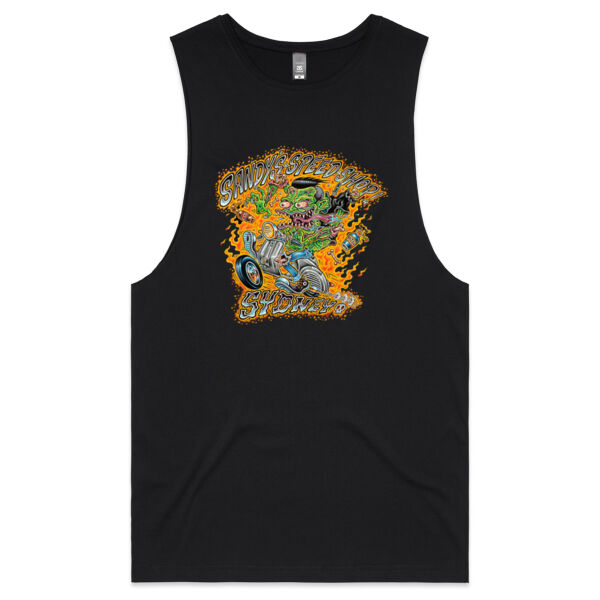 Sandy's Speed Shop Tank Top Thumbnail