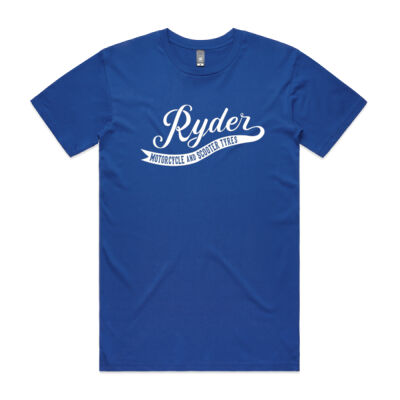 Ryder White Logo Crew T-Shirt Thumbnail
