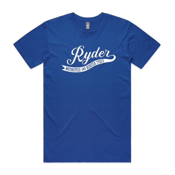 Ryder White Logo Crew T-Shirt Thumbnail