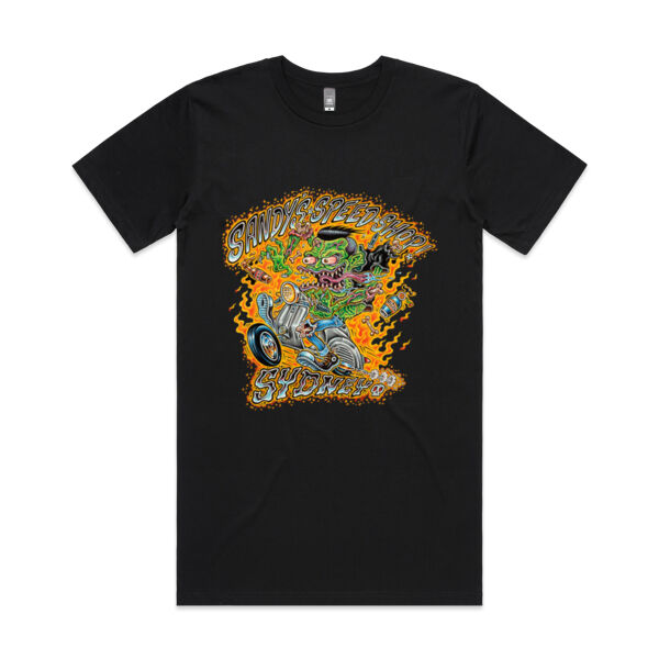 Sandy's Speed Shop Tall T-Shirt Thumbnail