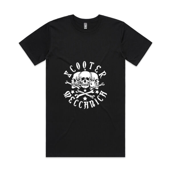 White Skulls Logo Tall T-Shirt Thumbnail