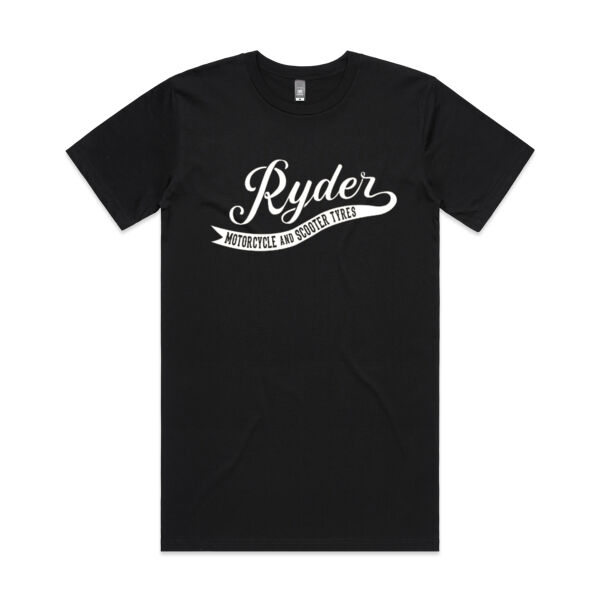 Ryder White Logo Tall T-Shirt Thumbnail