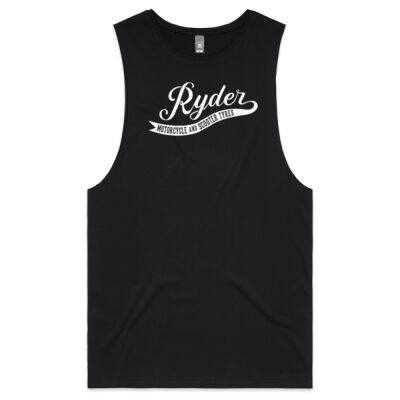 Ryder White Logo Tank Top Thumbnail