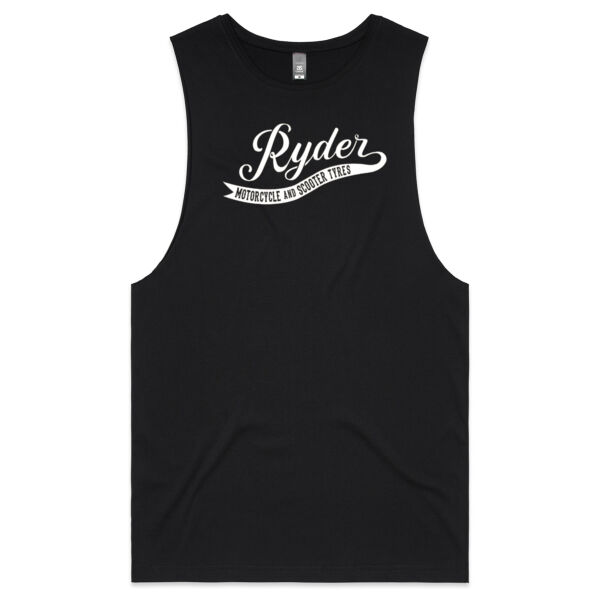 Ryder White Logo Tank Top Thumbnail