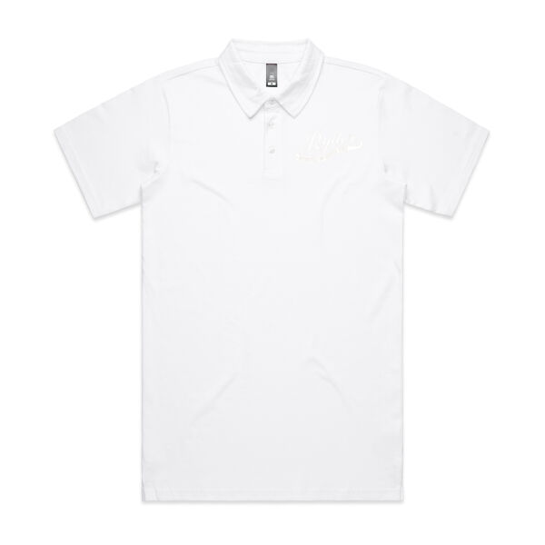 Ryder White Logo Polo Shirt Thumbnail