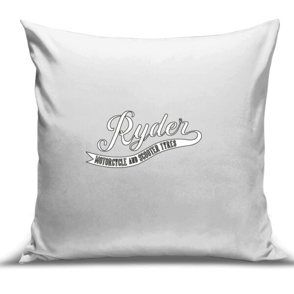 Ryder White Logo Cushion Case Thumbnail