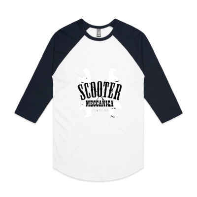 Spanner Crossbones Raglan T-Shirt Thumbnail
