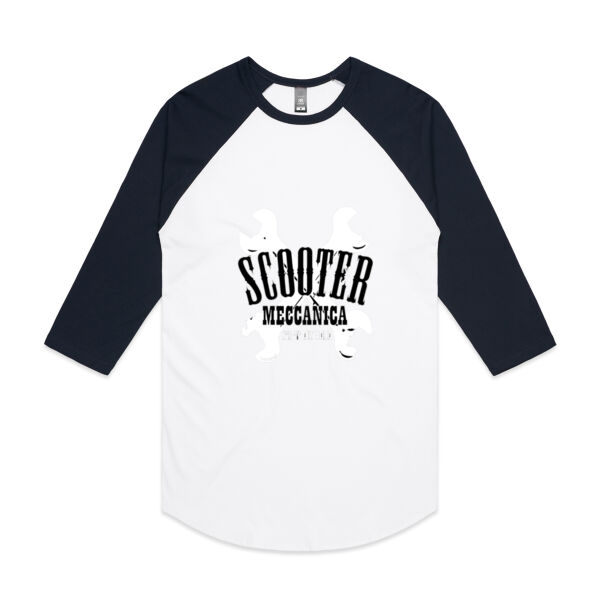 Spanner Crossbones Raglan T-Shirt Thumbnail