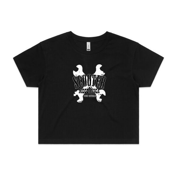 Spanner Crossbones Crop Top Thumbnail