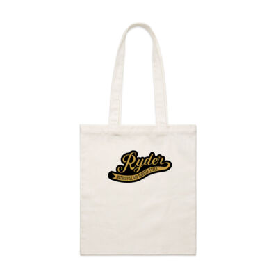 Ryder Black/Gold Logo Parcel Tote Thumbnail