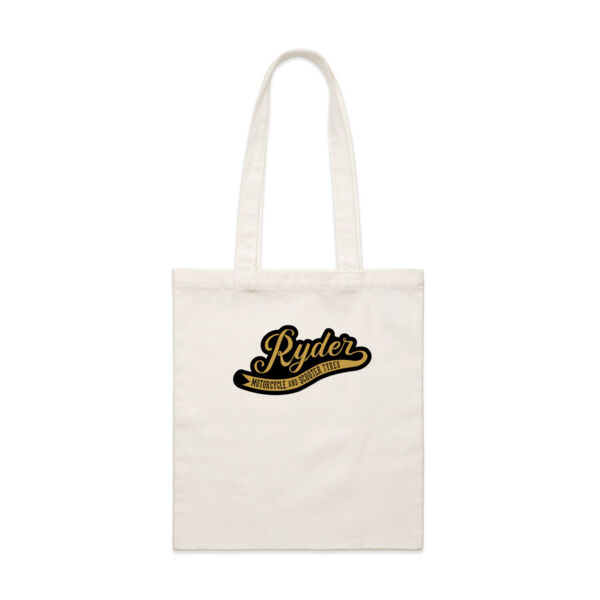 Ryder Black/Gold Logo Parcel Tote Thumbnail