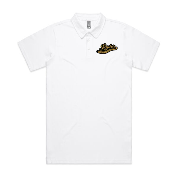 Ryder Black/Gold Logo Polo Shirt Thumbnail