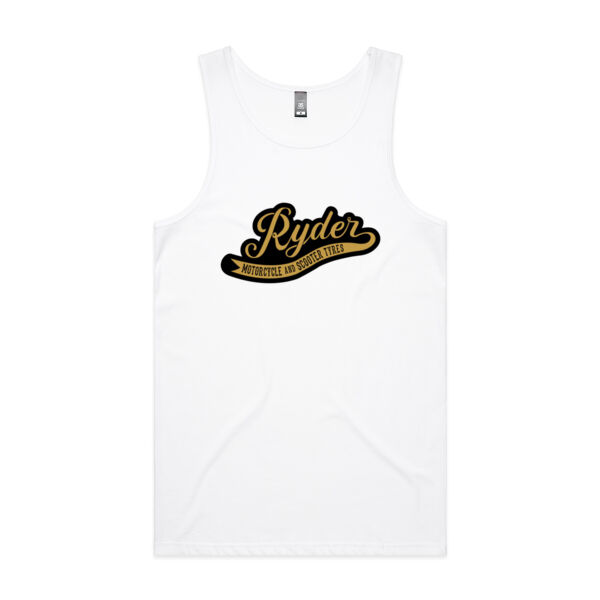 Ryder Black/Gold Logo Singlet Thumbnail