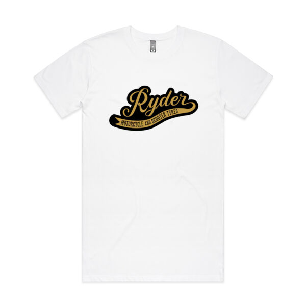 Ryder Black/Gold Logo Tall T-Shirt Thumbnail
