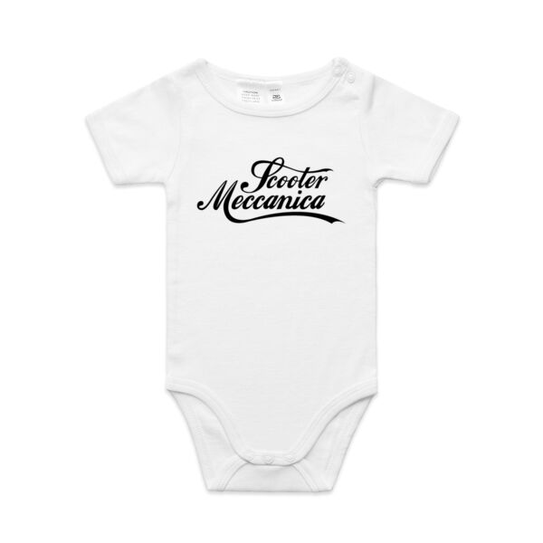 Coke-Style Logo Baby Onesie Thumbnail