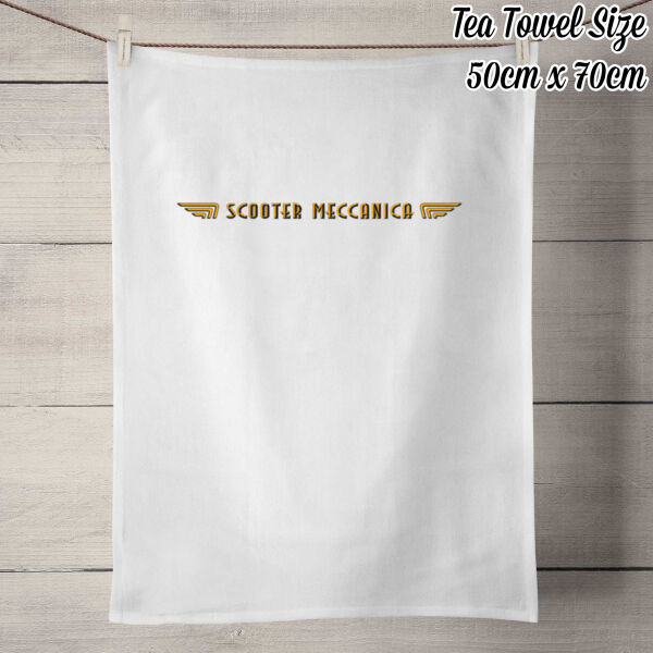 Art Deco Style Logo Tea Towel Thumbnail