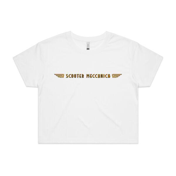 Art Deco Style Logo Crop Top Thumbnail