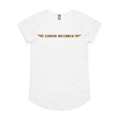 Art Deco Style Logo Scoop T-Shirt Thumbnail