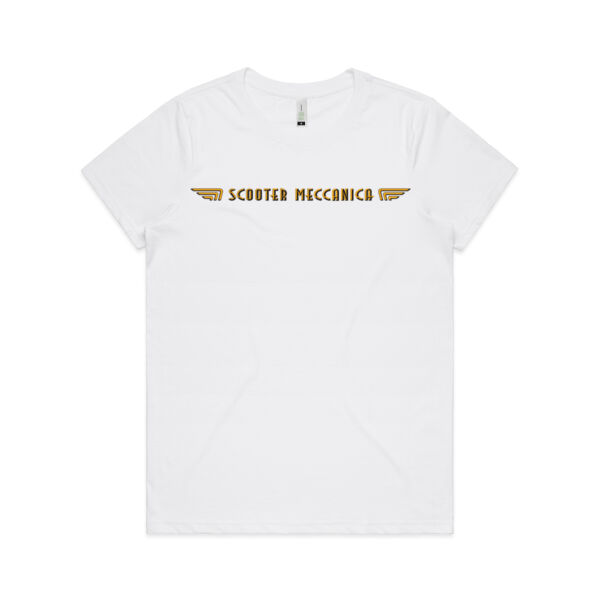 Art Deco Style Logo Organic T-Shirt Thumbnail